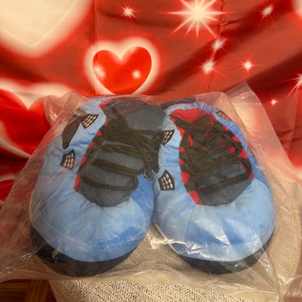 Kids Blue and Black Shoes
